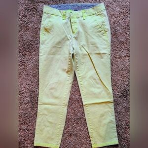 JCP Women’s Chartreuse Chino Pants